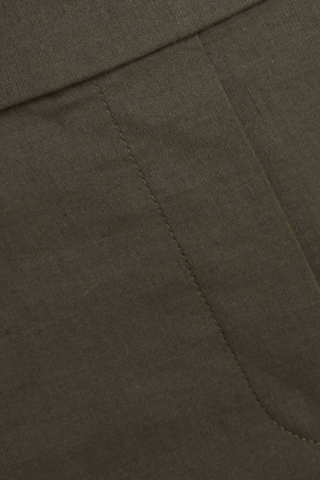 THEORY Cropped linen-blend tapered pants