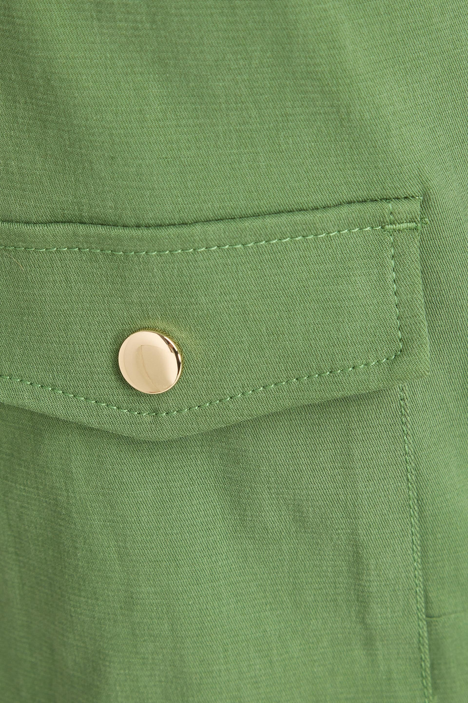 Alice And Olivia Akers Oversized Cargo Pant In Leaf Green