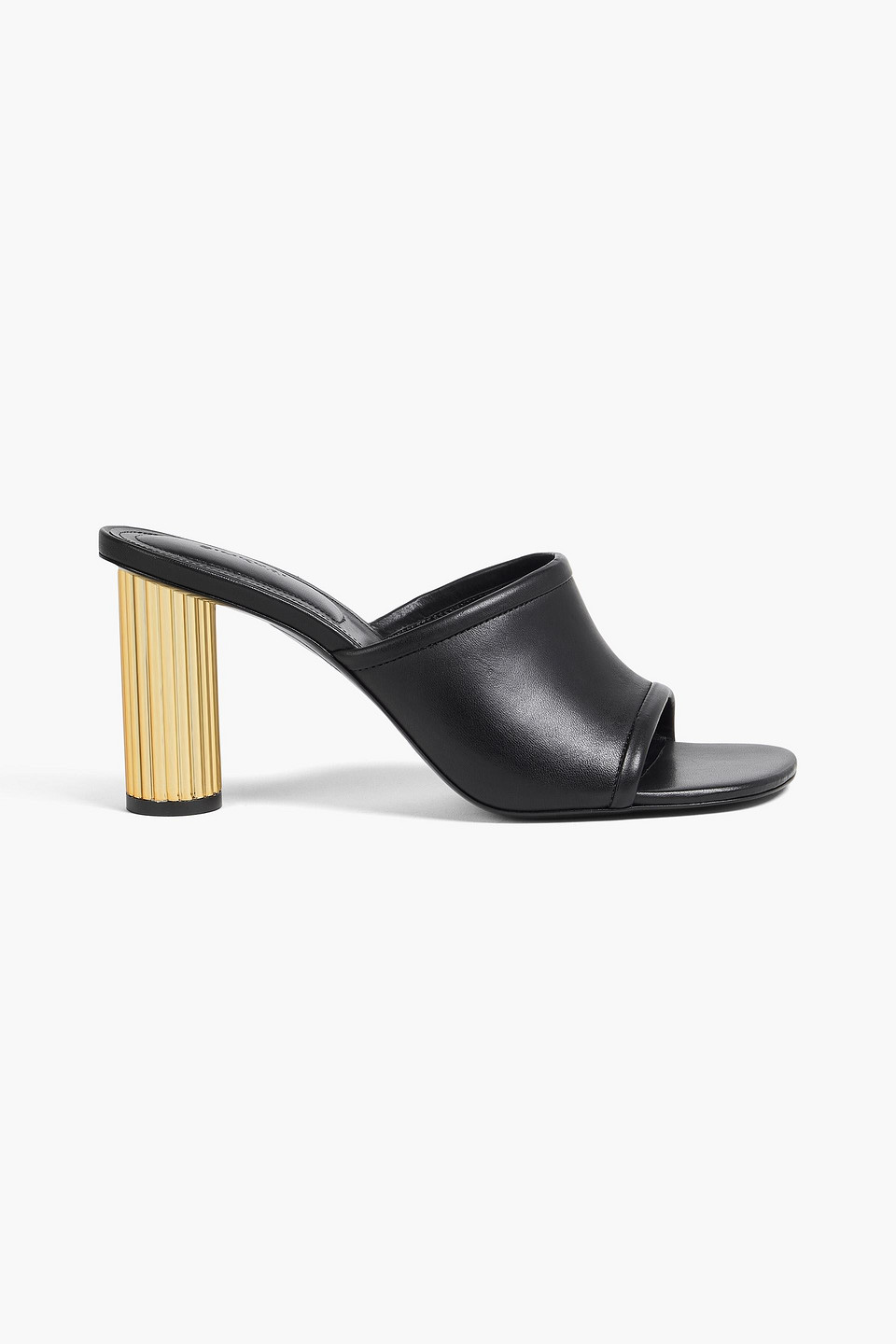 Simkhai 80mm Winston Leather Mules In Black