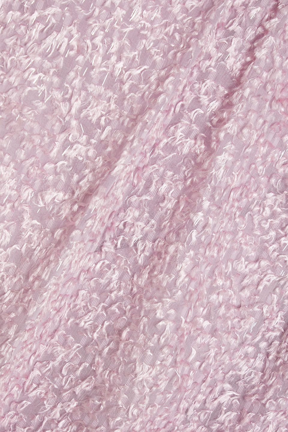 Red Valentino Fil Coupé Voile Top In Multi