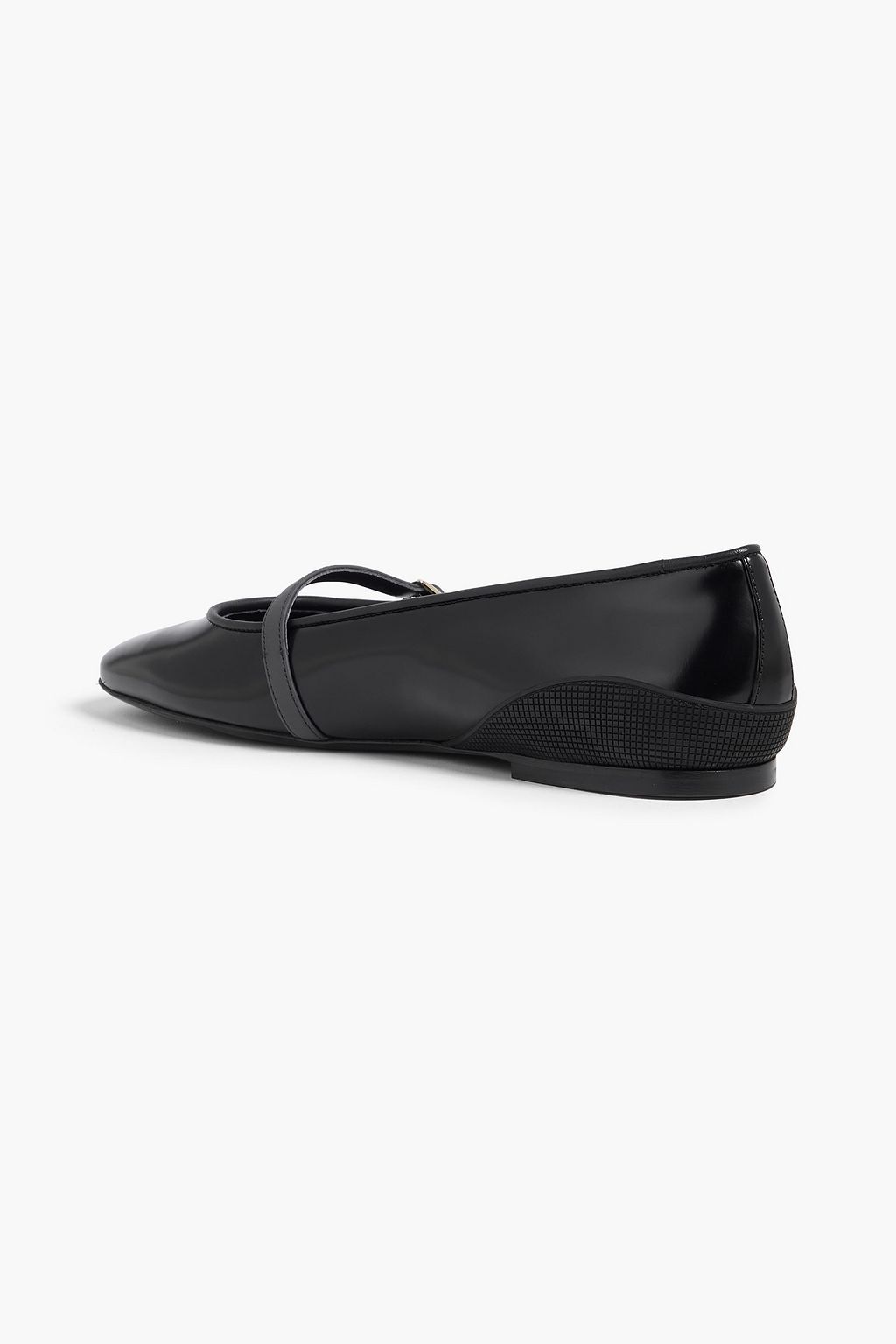 THEORY Leather ballet flats