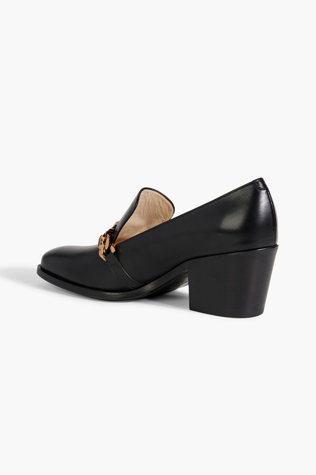 TOD'S Embellished leather pumps
