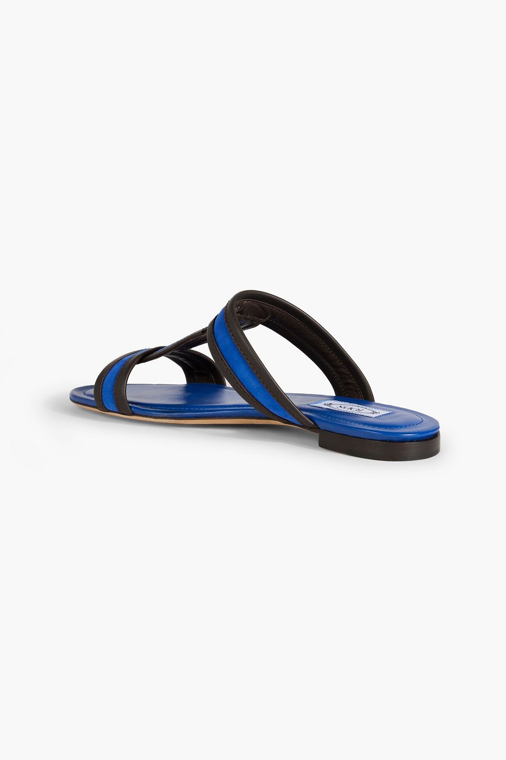 TOD'S Suede and leather sandals