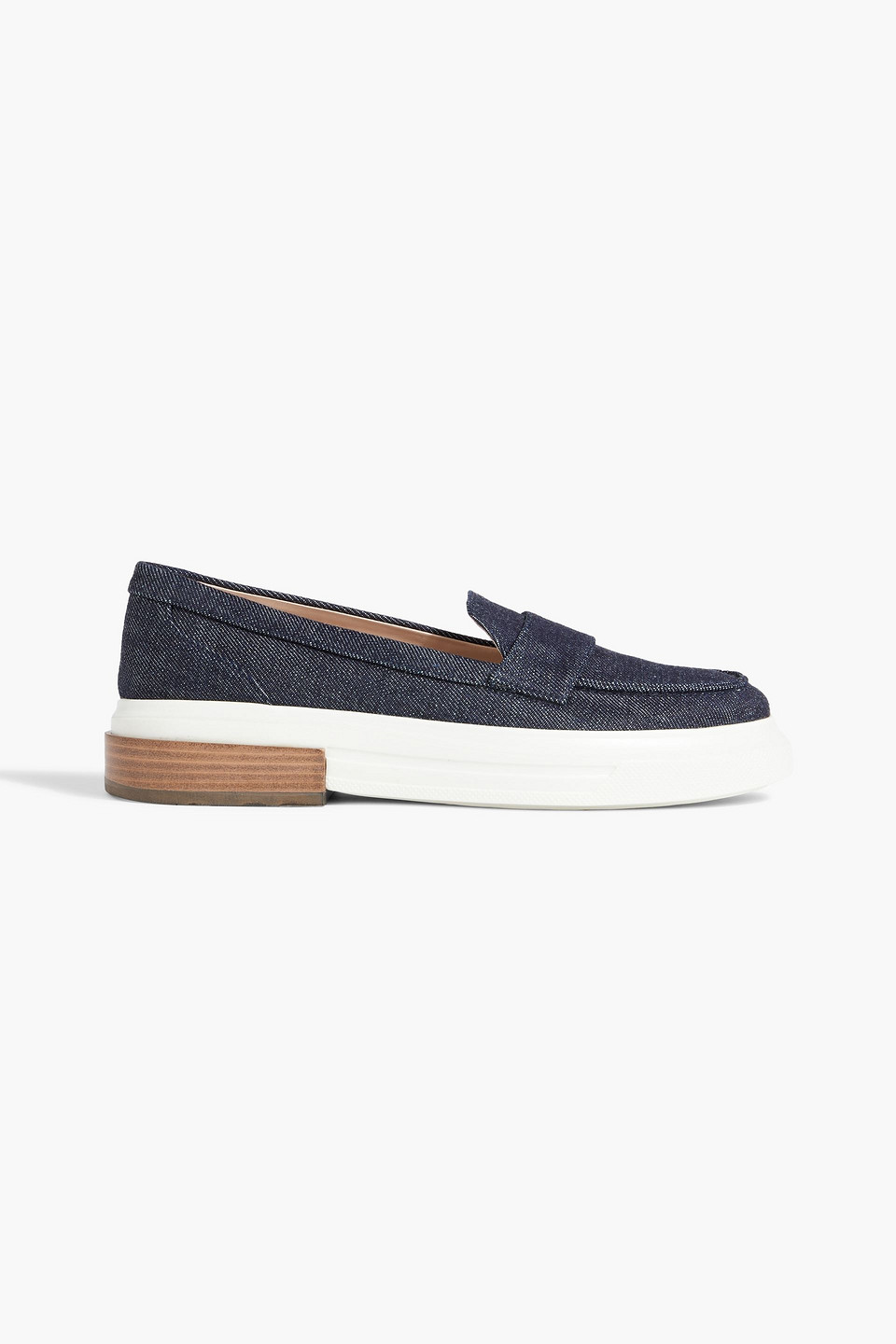 Tod's Loafers In Dark Denim