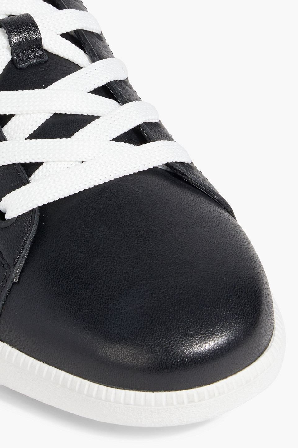 TOD'S PERFORATED LEATHER SNEAKERS 