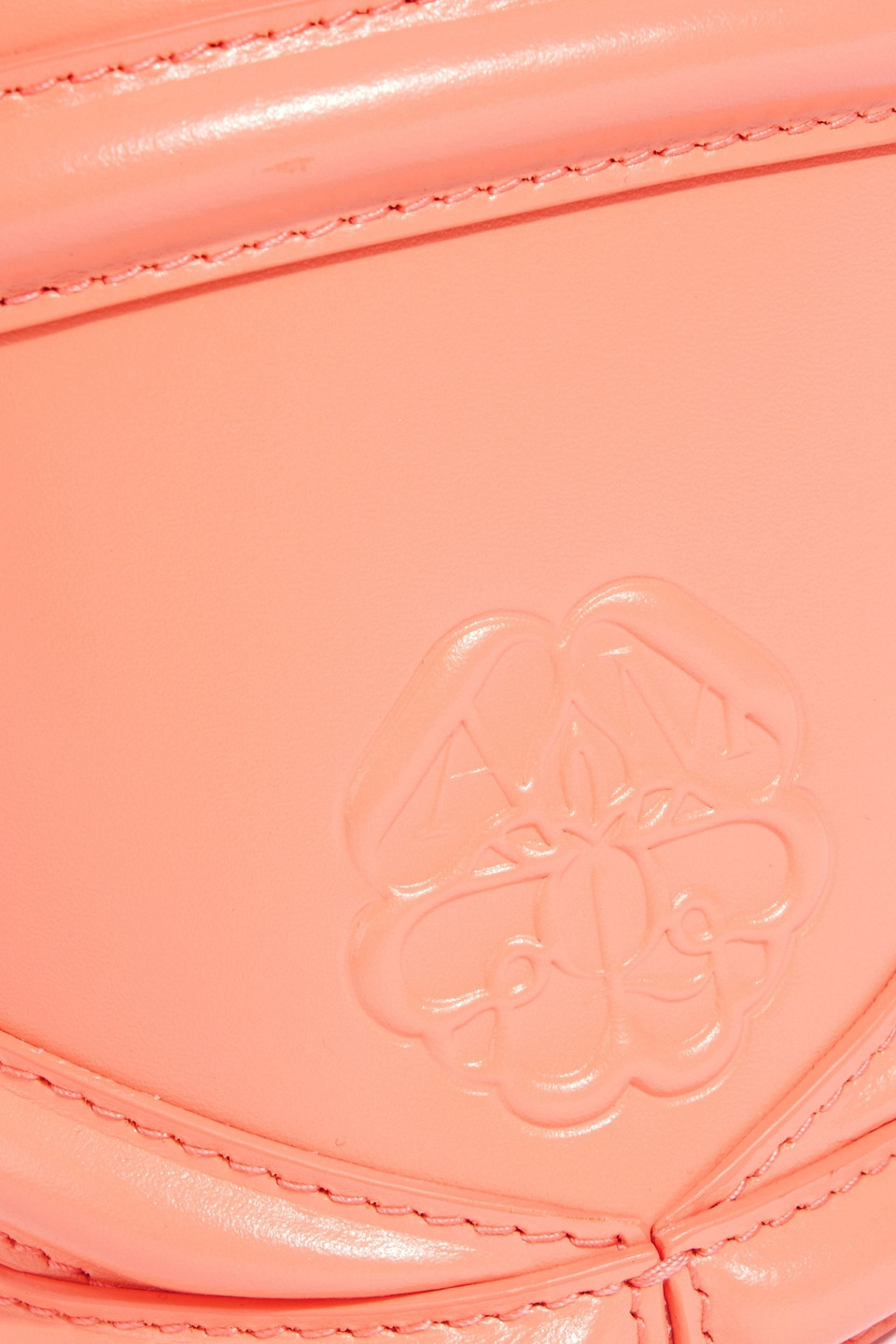 ALEXANDER MCQUEEN THE CURVE MINI LEATHER CROSS-BODY BAG