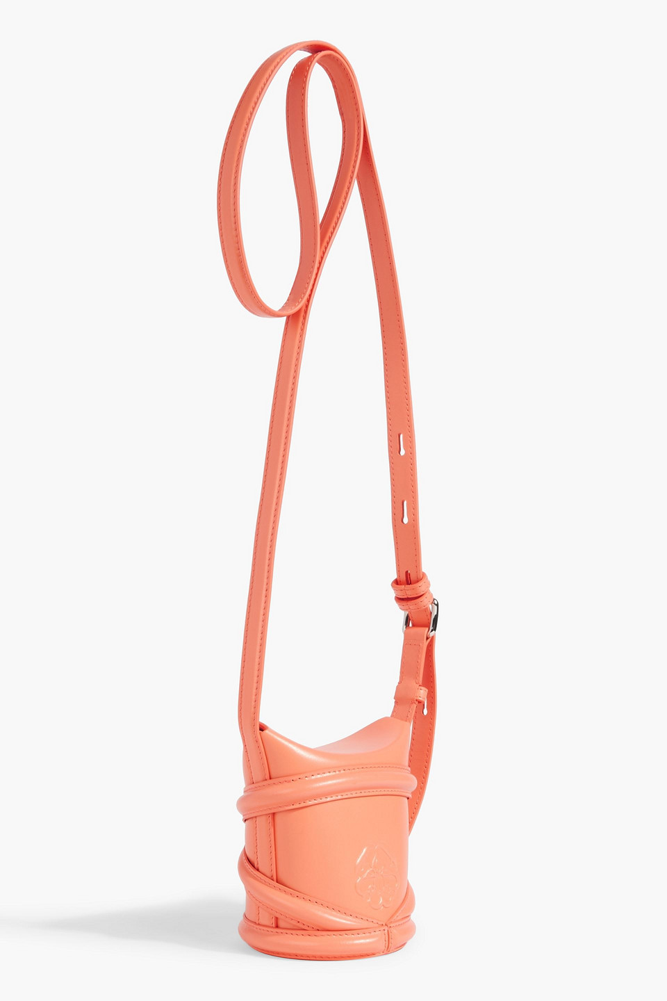 ALEXANDER MCQUEEN THE CURVE MINI LEATHER CROSS-BODY BAG