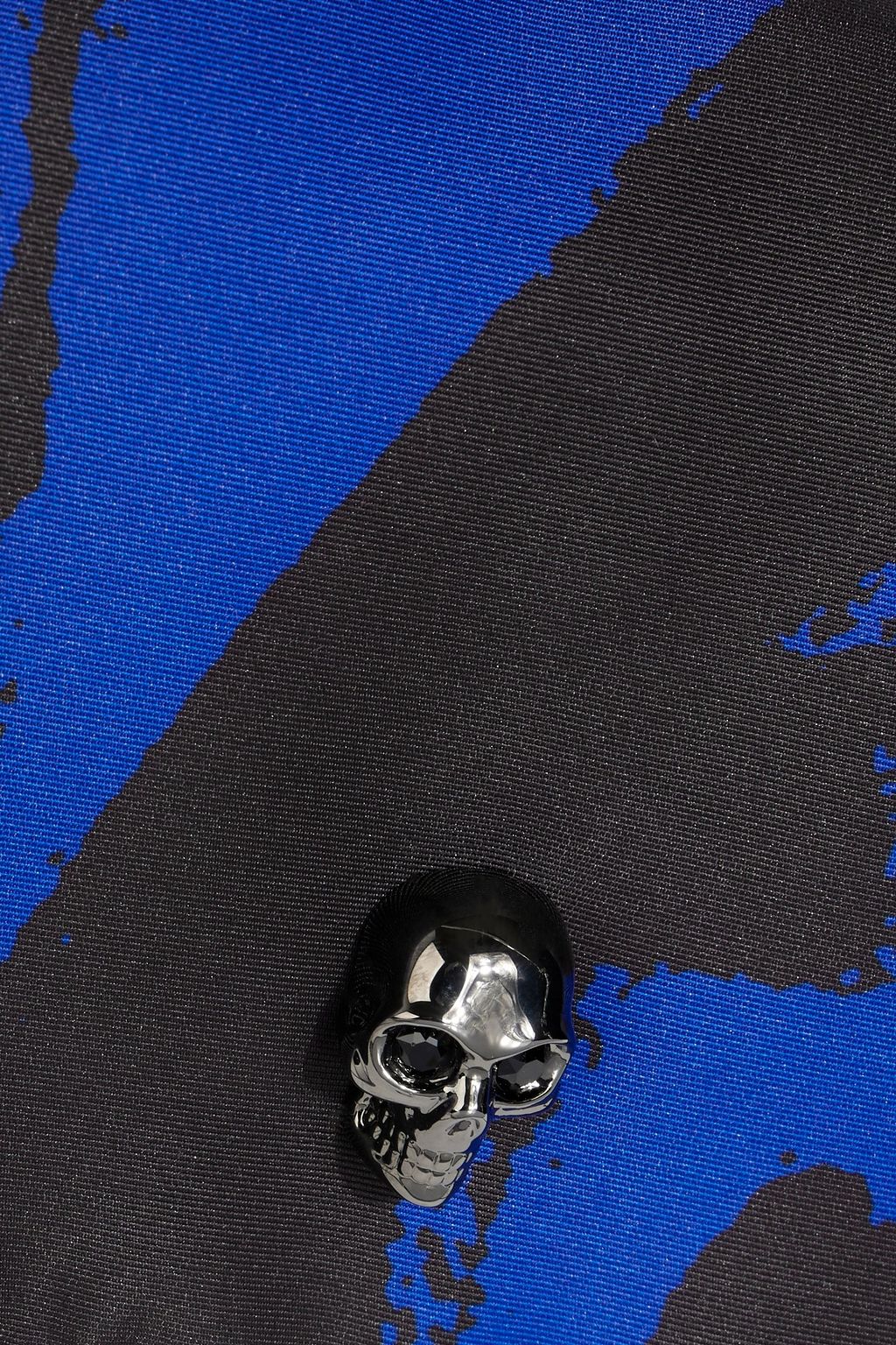 MCQUEEN Skull printed shell shoulder bag