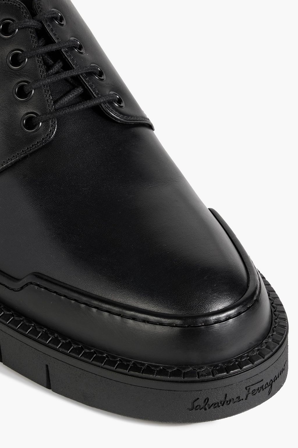 見事な創造力 FERRAGAMO Ninja OUTNET THE | shoes derby leather 靴