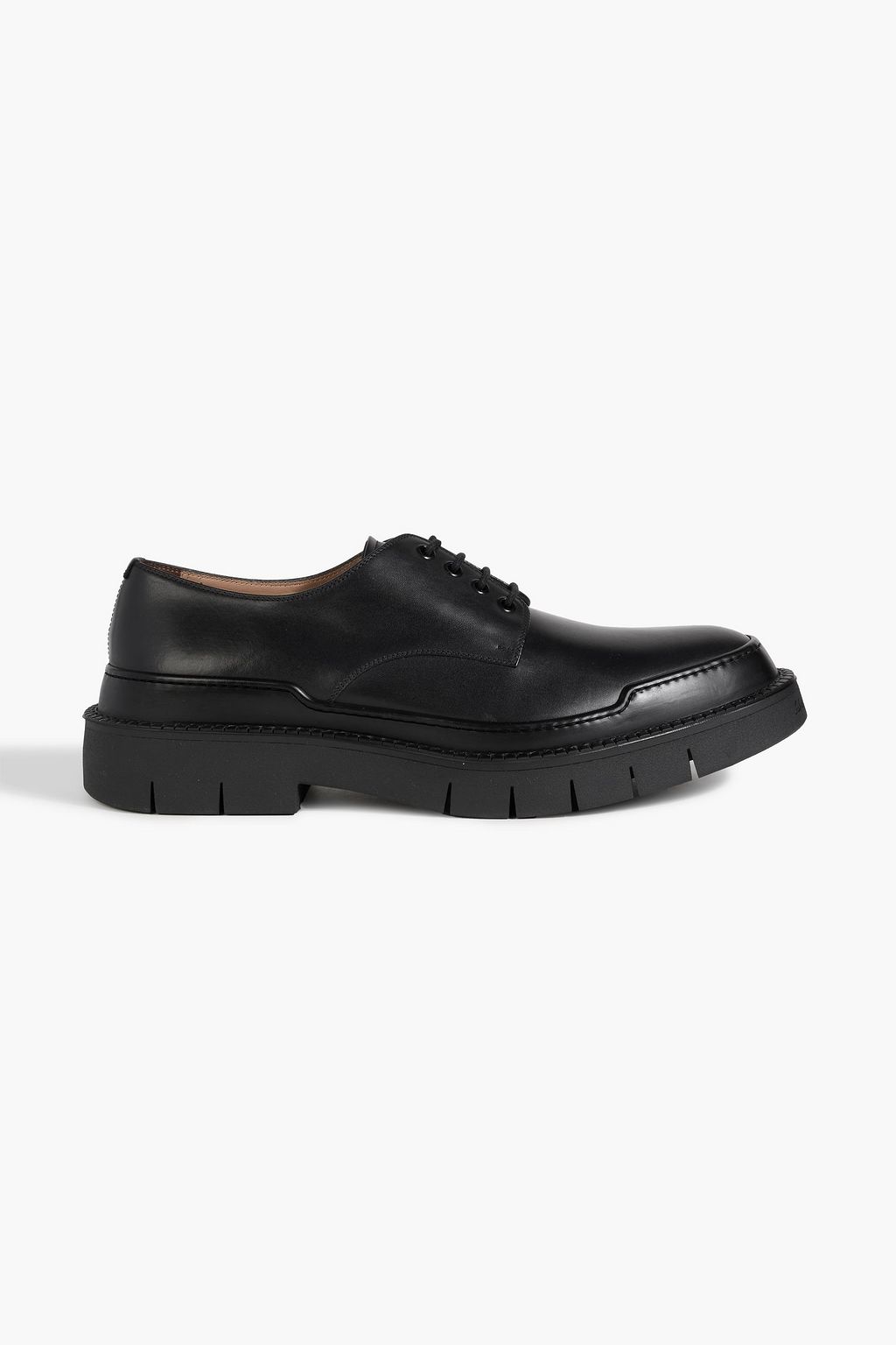 FERRAGAMO Ninja leather derby shoes | THE OUTNET