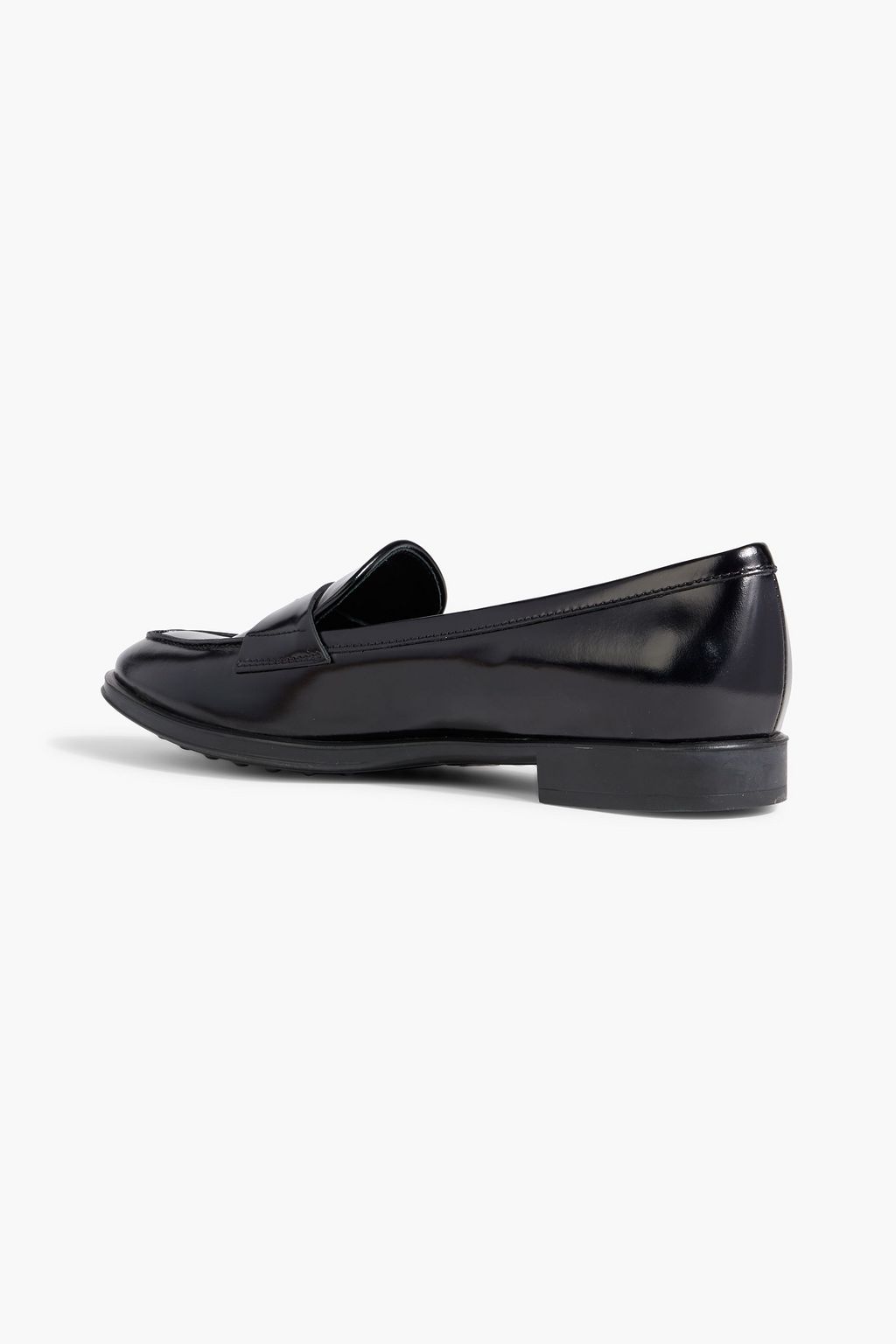 TOD'S Glossed-leather loafers