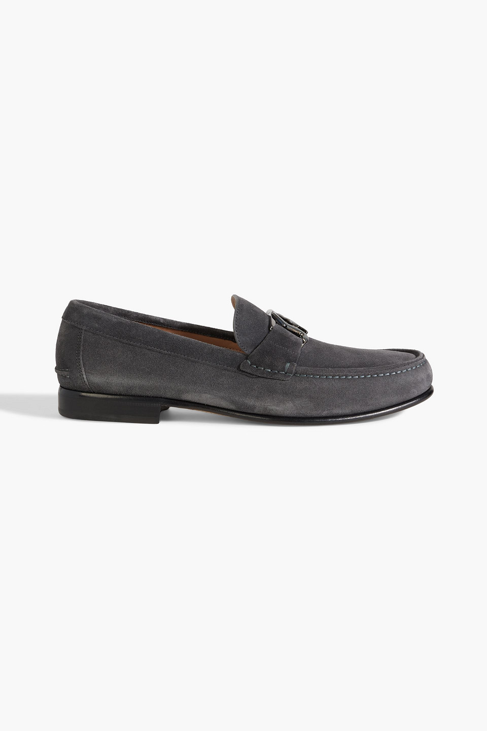 Prerov embellished suede loafers