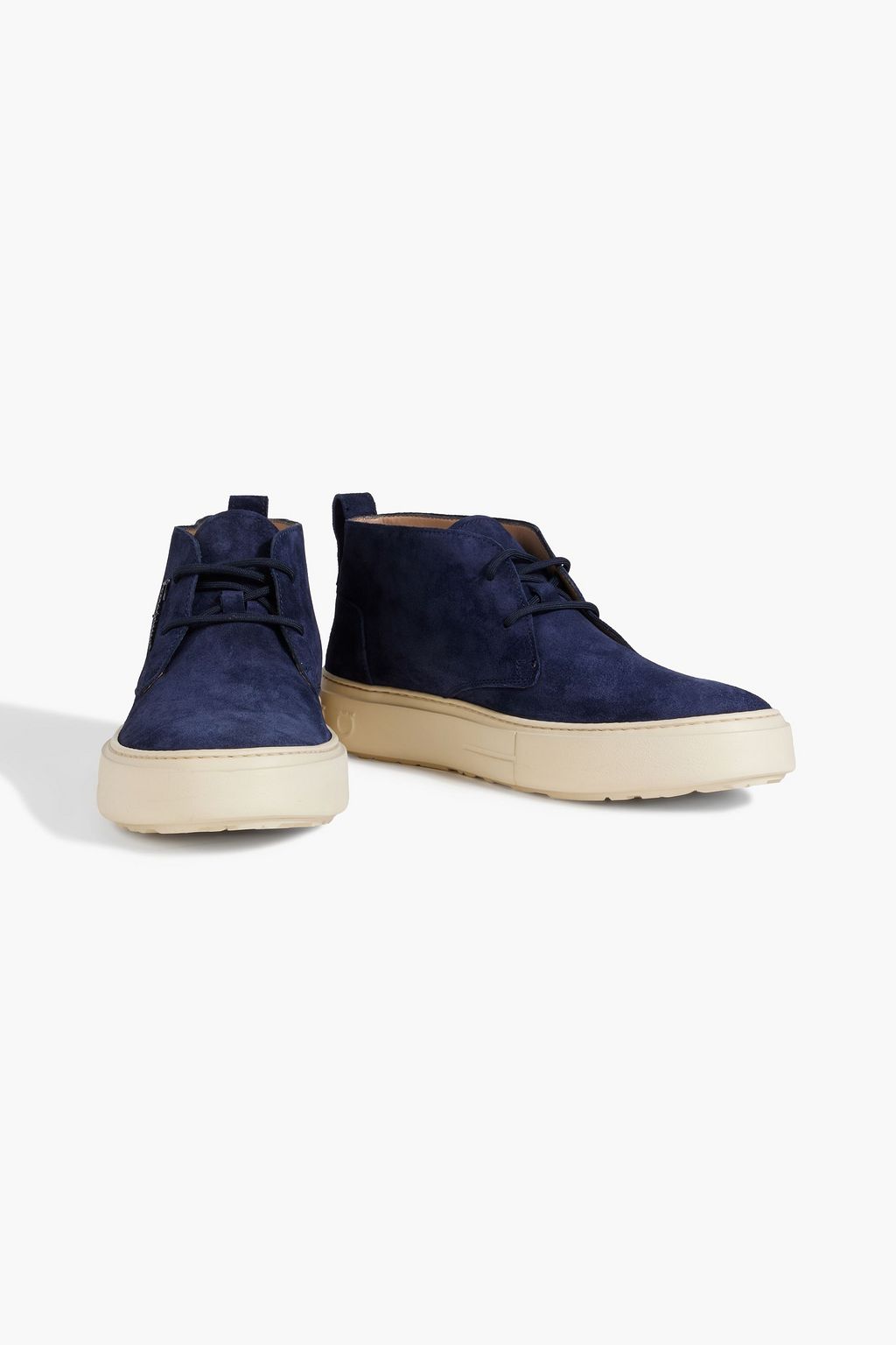 FERRAGAMO Montgomery suede desert boots