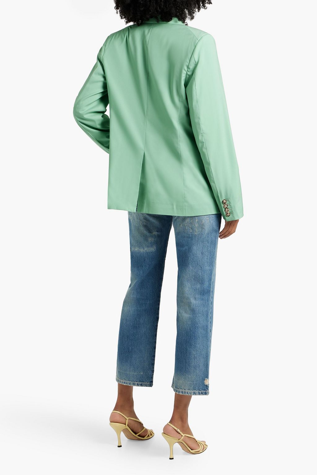 VICTORIA BECKHAM Double-breasted wool blazer
