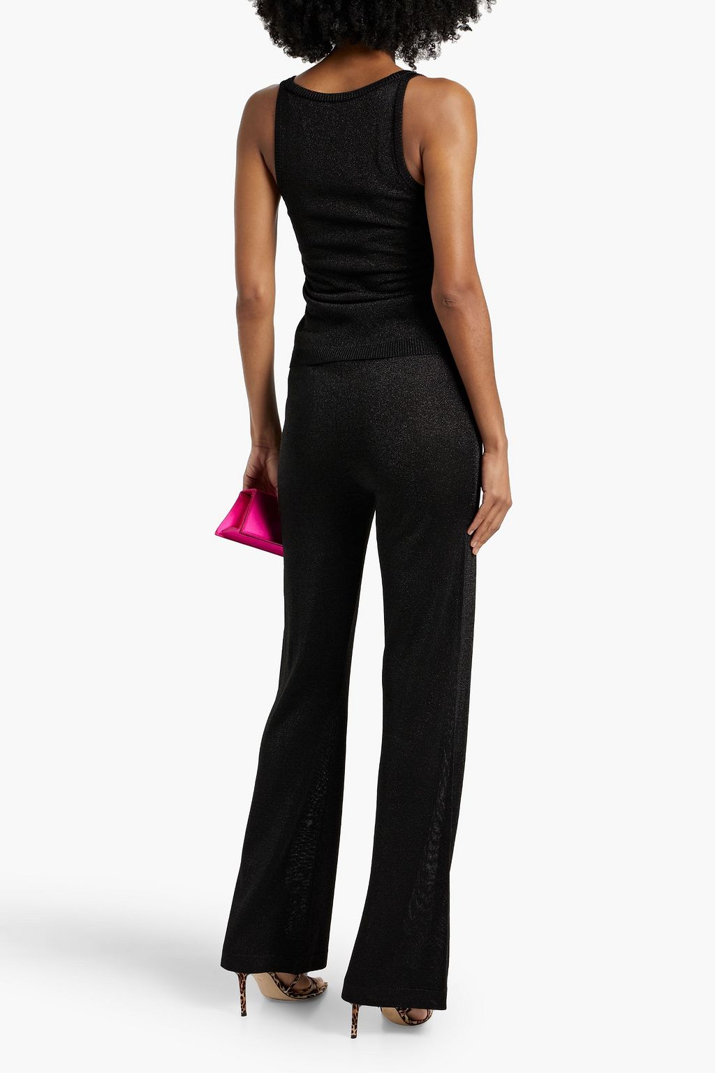 MISSONI Metallic knitted tank