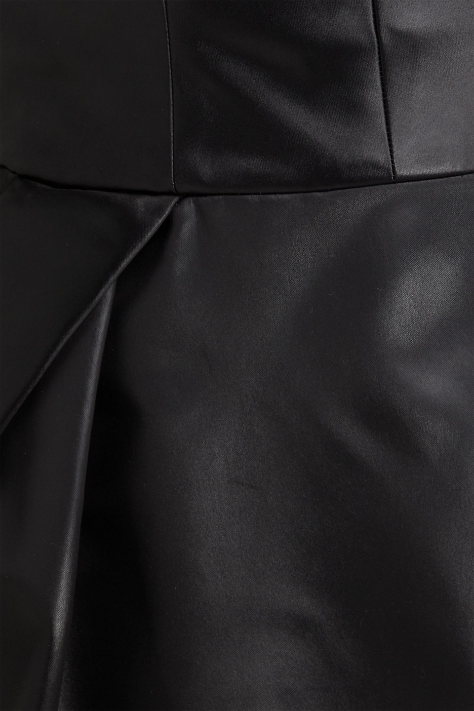Maison Margiela Back Sleeveless Bustier Midi Dress In Acetate Woman In Schwarz