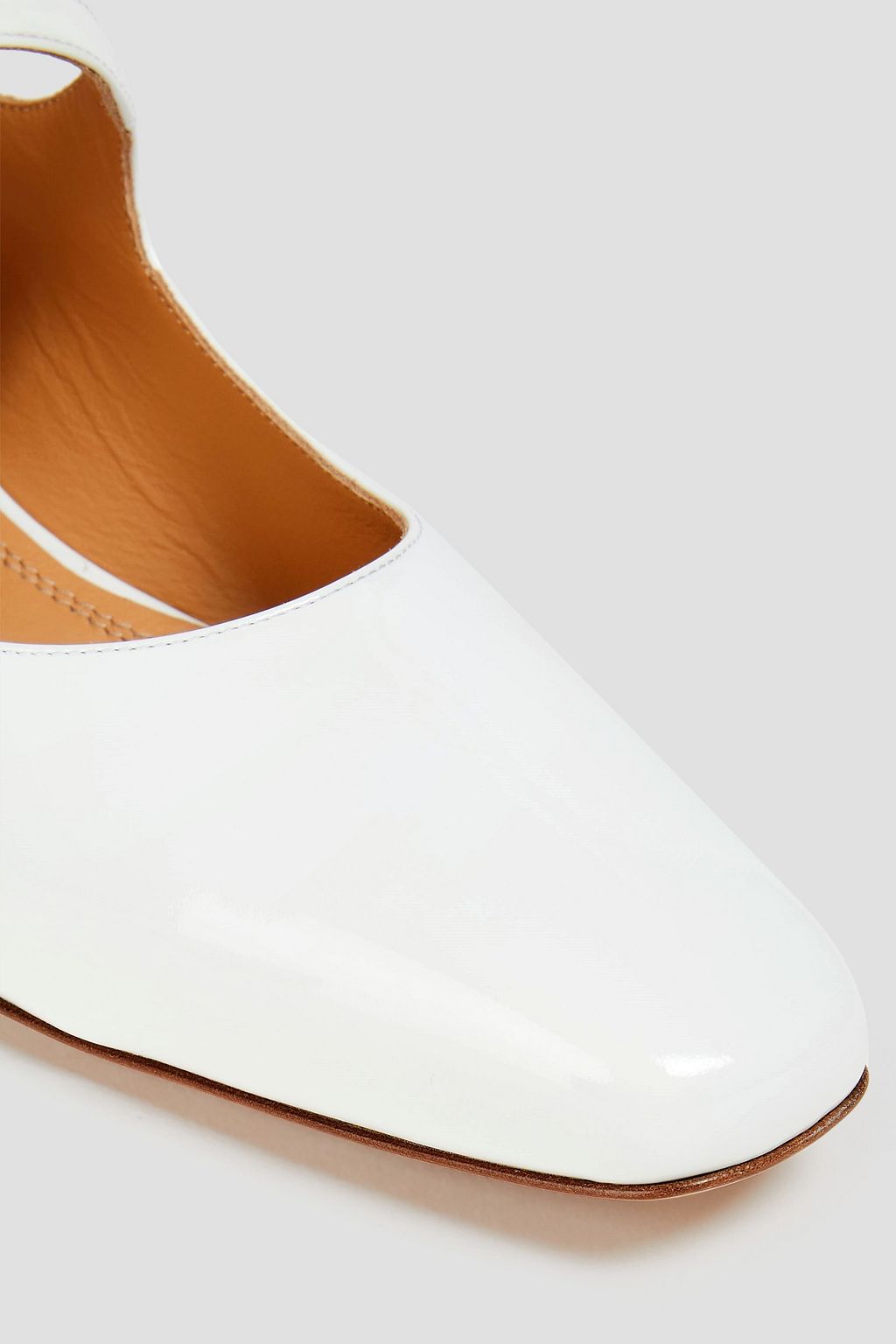 MAISON MARGIELA 페이턴트 가죽 메리 제인 펌프스