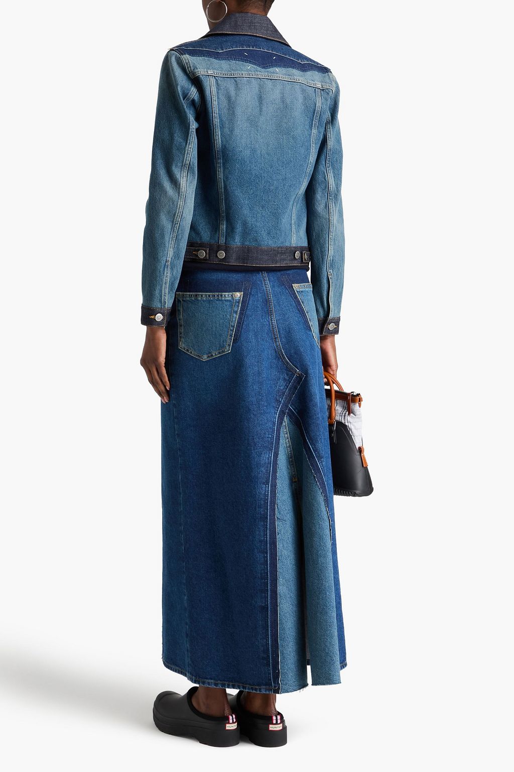 MAISON MARGIELA جاكيت من الدنيم بلونين