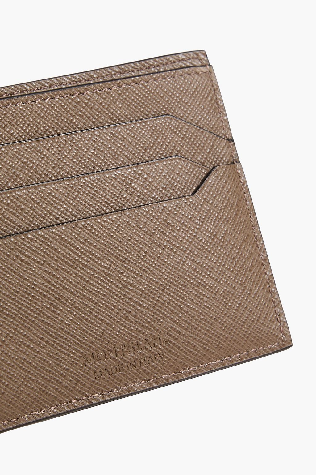 MONTBLANC Sartorial textured-leather wallet