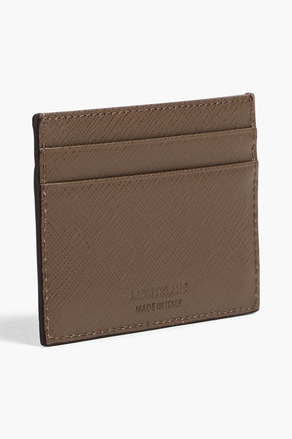 MONTBLANC Sortorial textured-leather cardholder