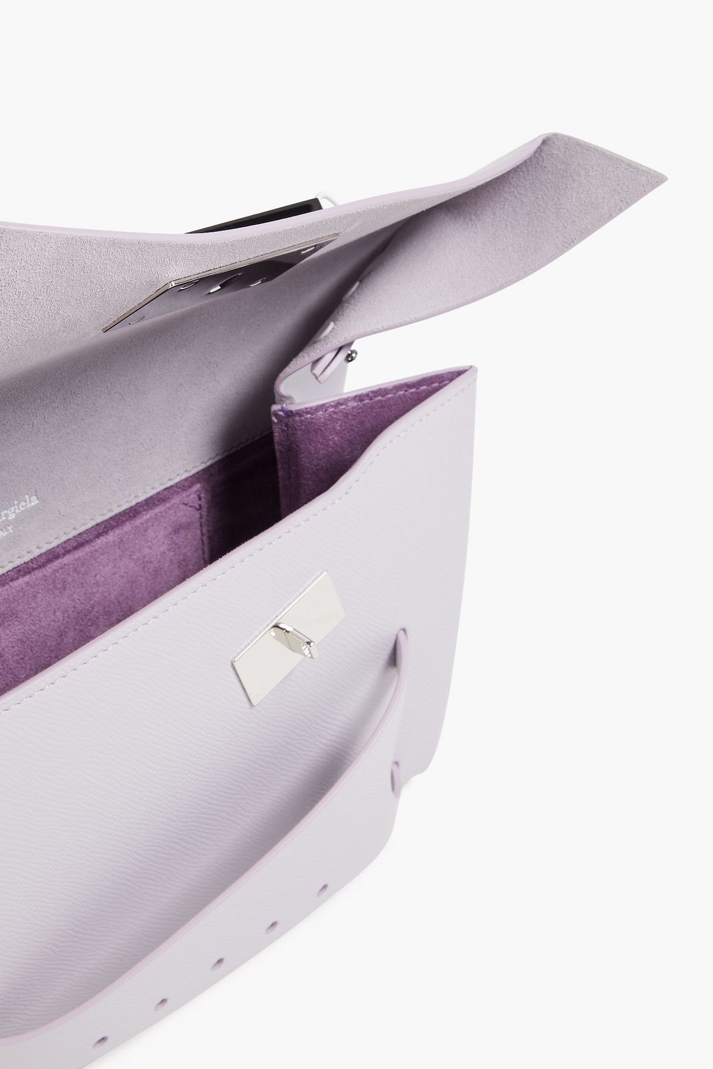 MAISON MARGIELA Snatched leather clutch