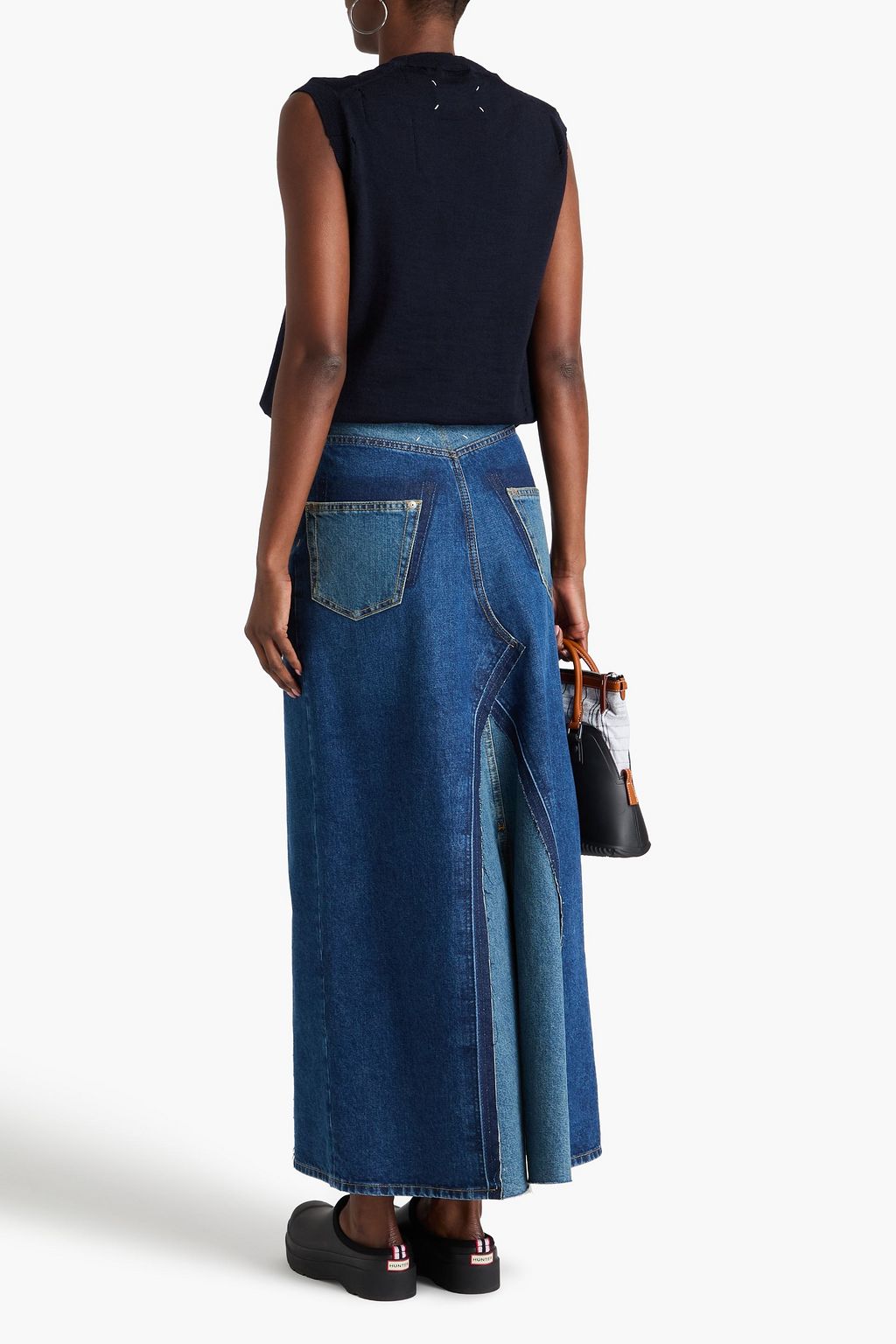 MAISON MARGIELA Denim maxi skirt