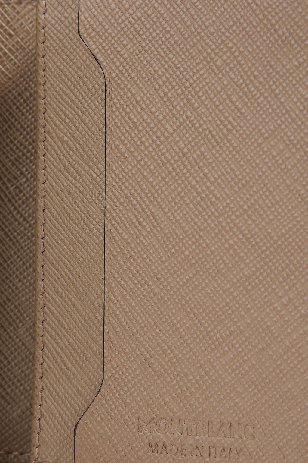 MONTBLANC Sartorial textured-leather cardholder