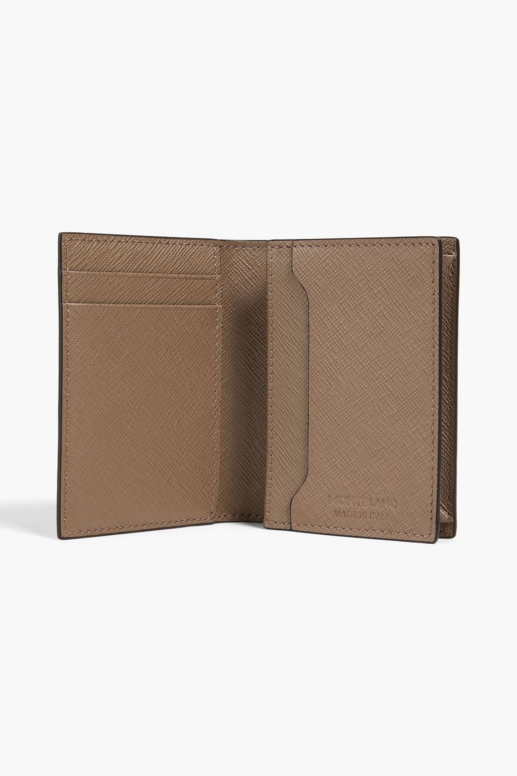 MONTBLANC Sartorial textured-leather cardholder