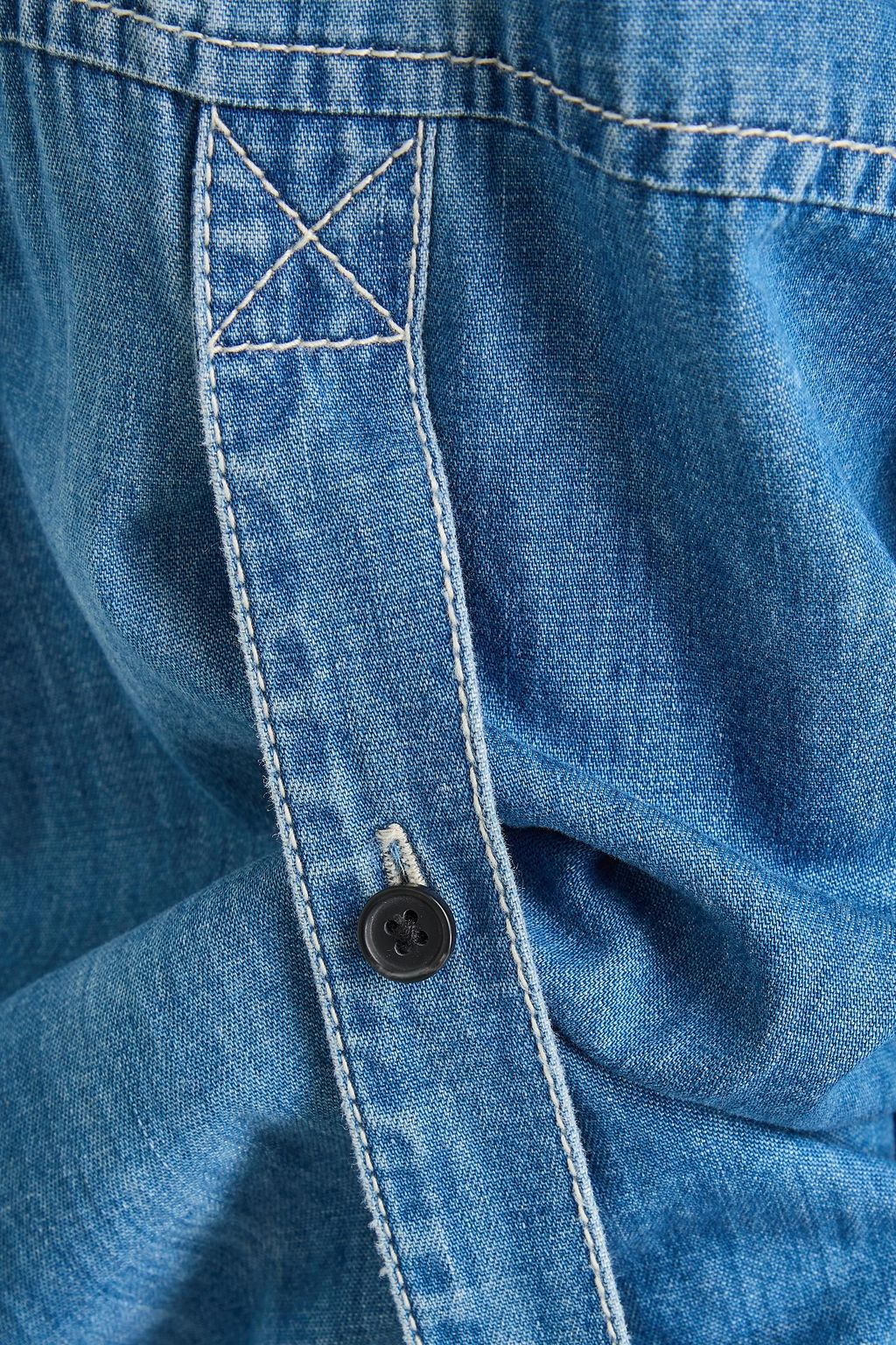 3.1 PHILLIP LIM قميص من قطن شامبراي