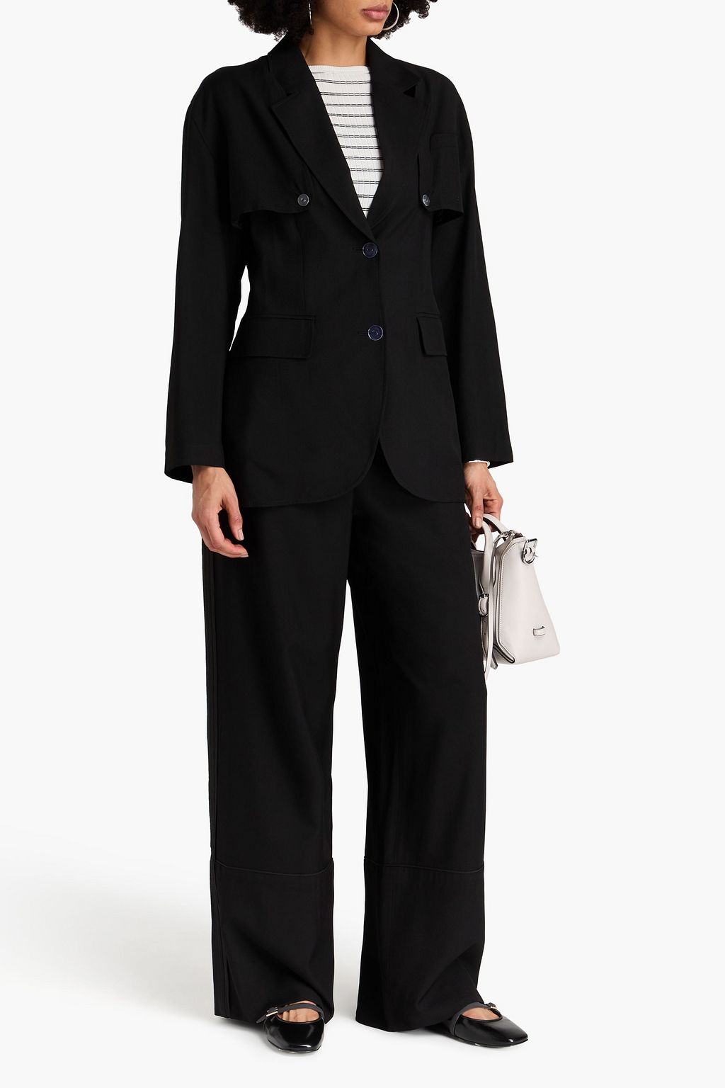 3.1 PHILLIP LIM بليزر من مزيج الصوف