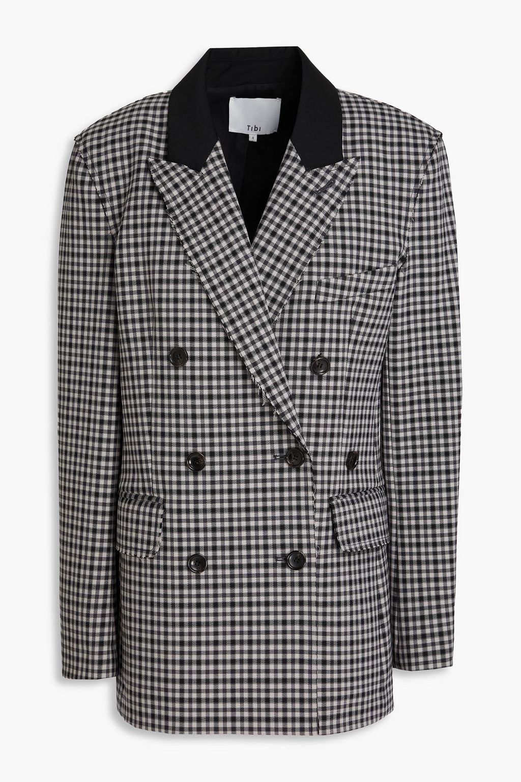 Tibi gingham blazer 2025