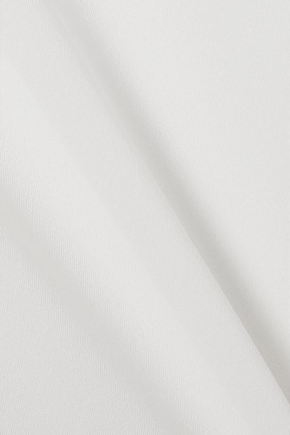16arlington Adelaide One-shoulder Crepe Gown In Weiss