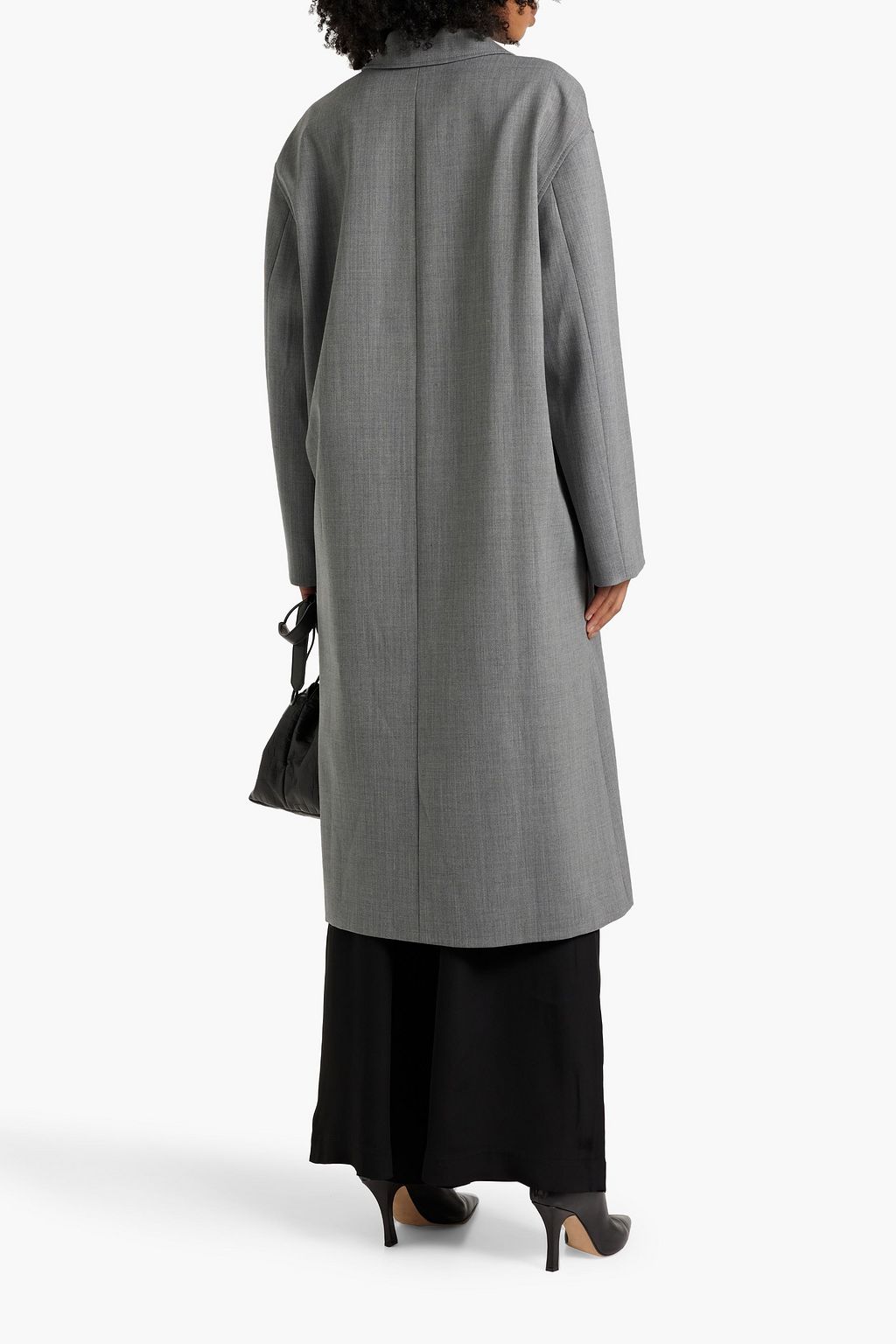 NILI LOTAN Adrien mélange twill coat