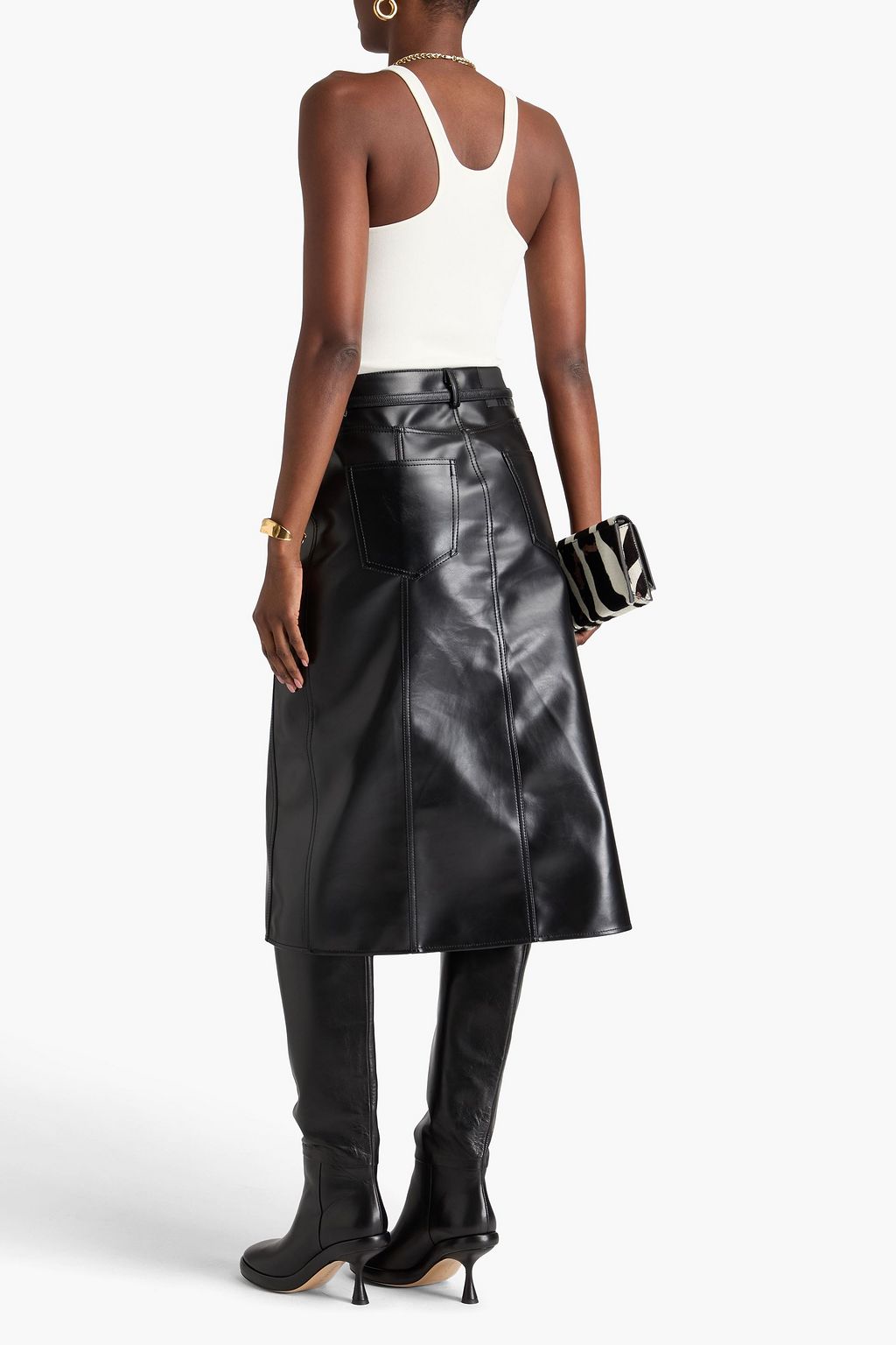 STELLA MCCARTNEY تي شيرت بدون أكمام محبوك