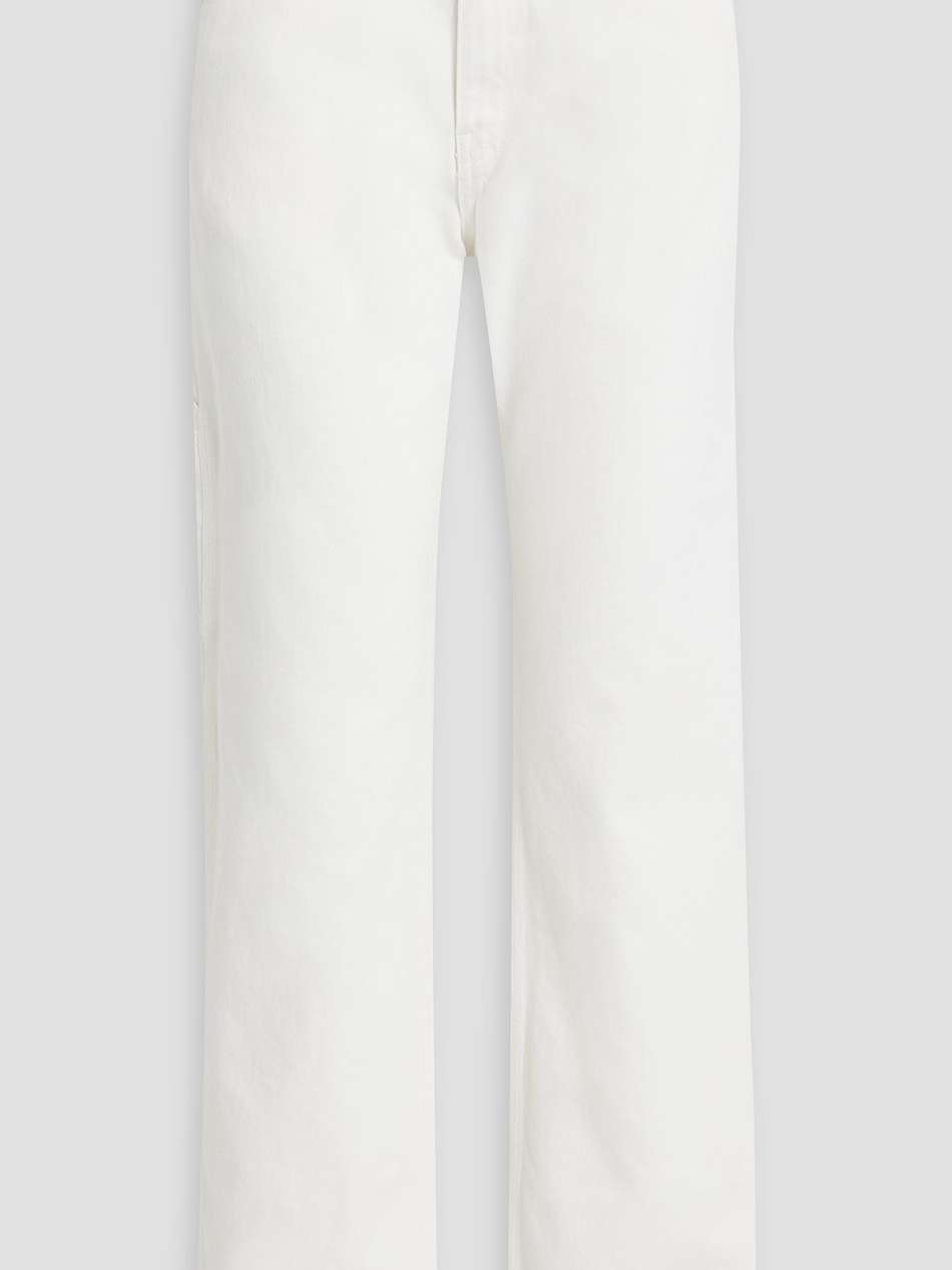 calvin high-rise straight-leg jeans