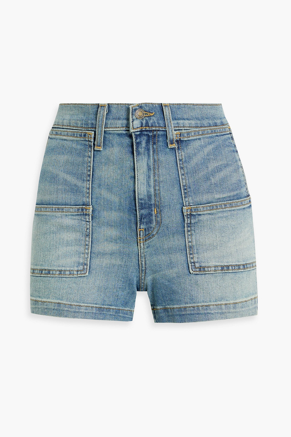 Nili Lotan Livie Denim Shorts In Light Denim