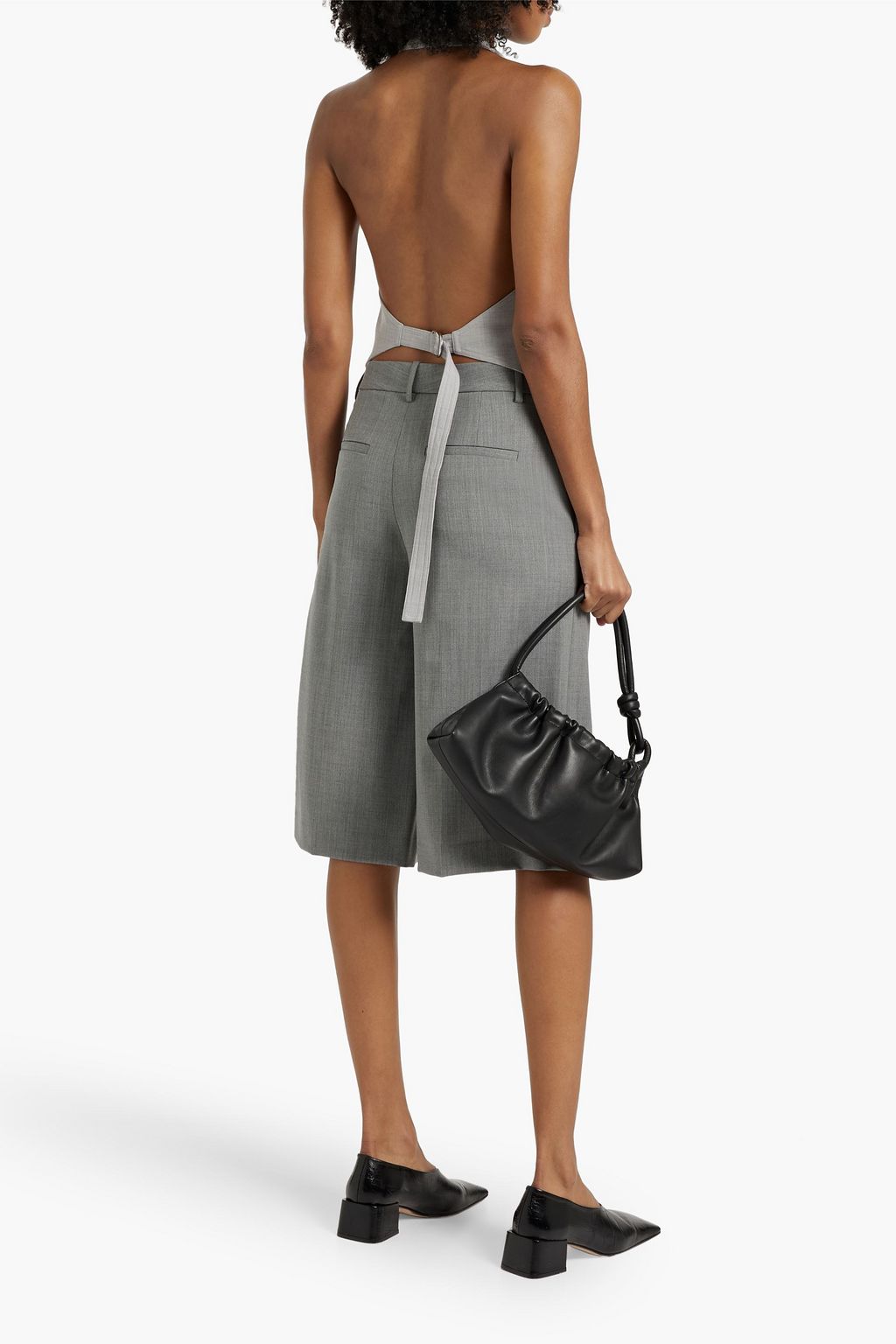 NILI LOTAN Erza Culottes aus Woll-Crêpe