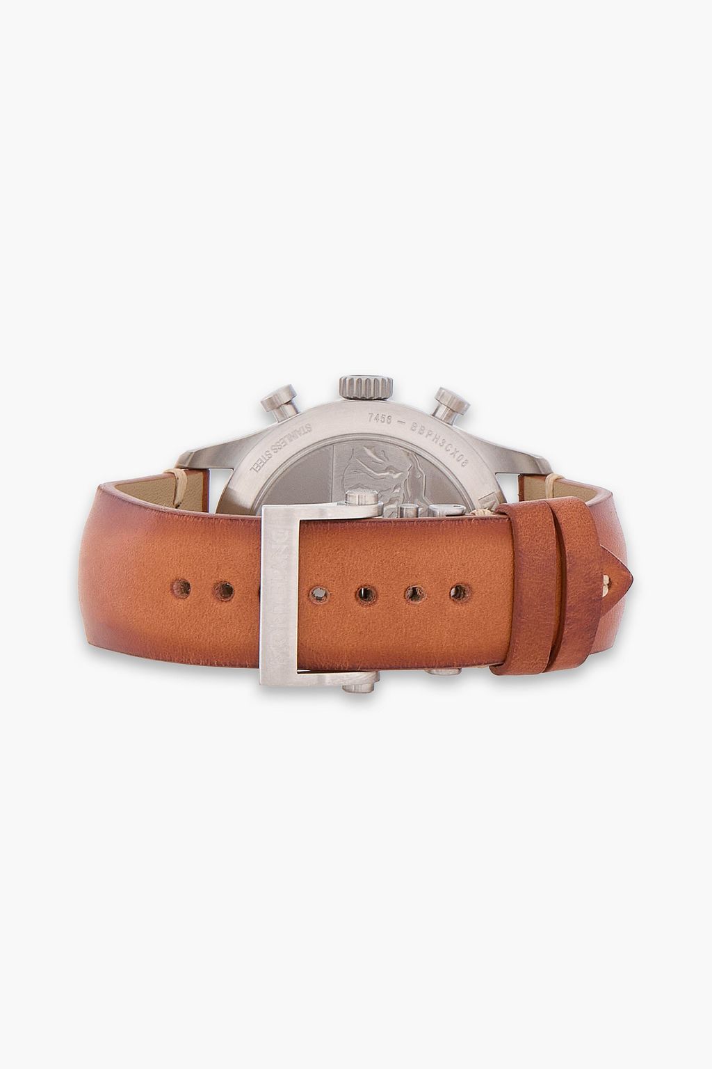 MONTBLANC Montblanc 1858 Automatic Chronograph 42mm stainless steel and leather watch, Ref. No. MB117836  