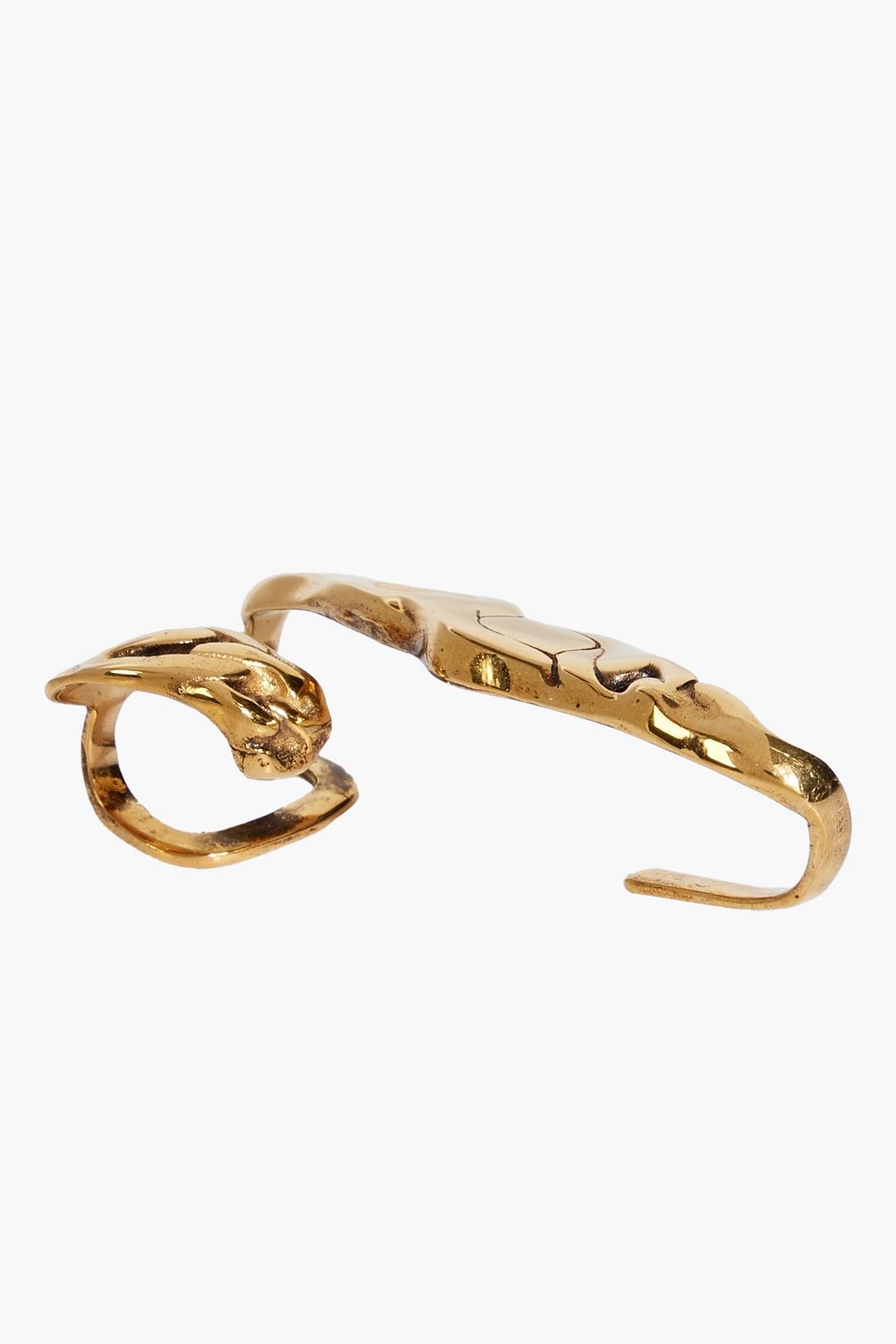 MCQUEEN Gold-tone ear cuff