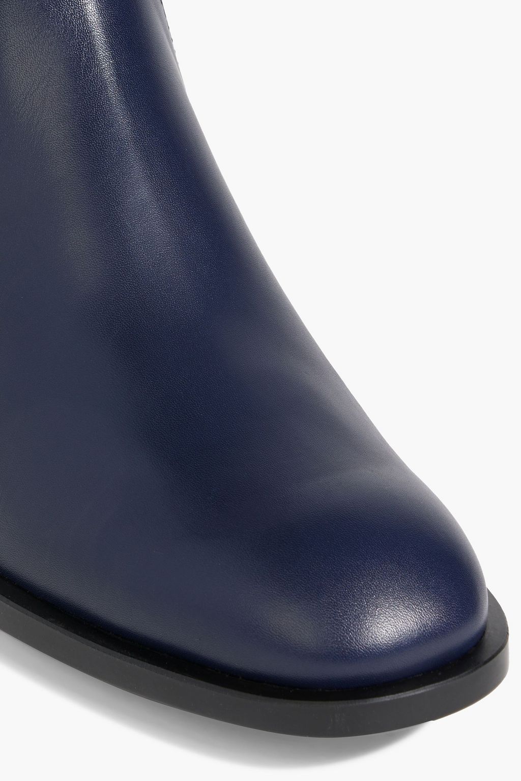 TOD'S Laser-cut leather Chelsea boots