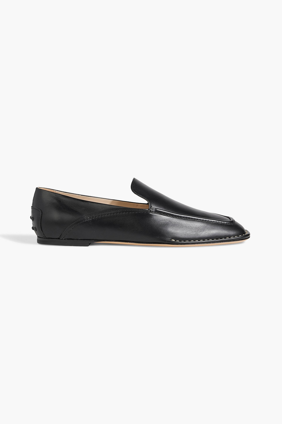 Tod's Gommino Leather Loafer In Black