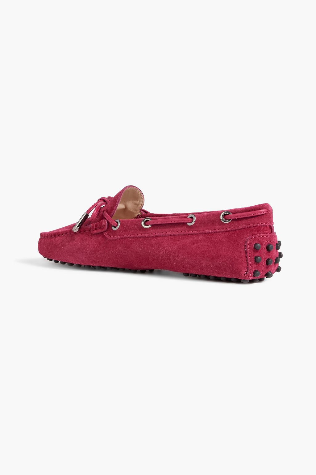 TOD'S Heaven Lacetto suede loafers