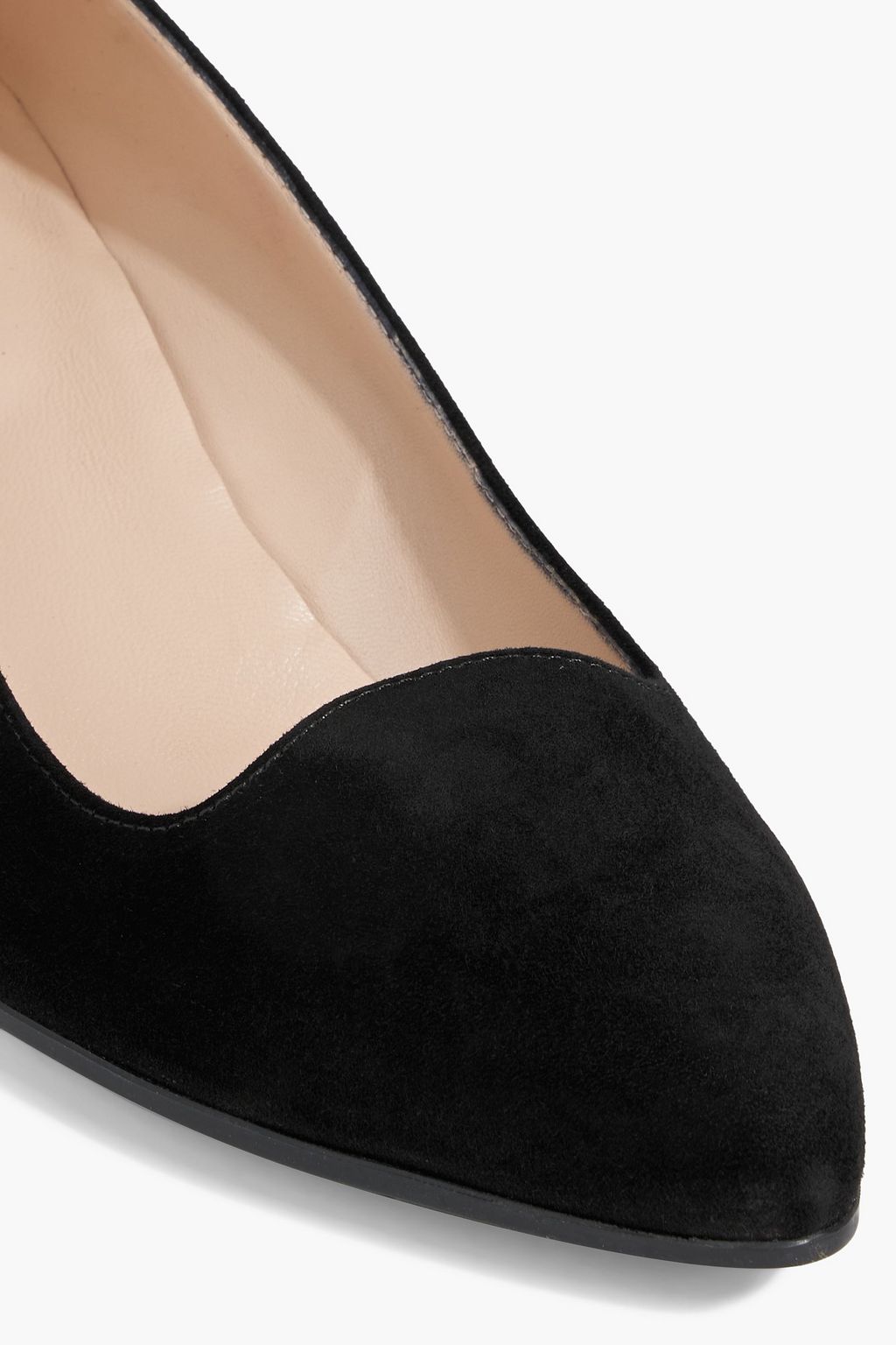 TOD'S Suede wedge pumps