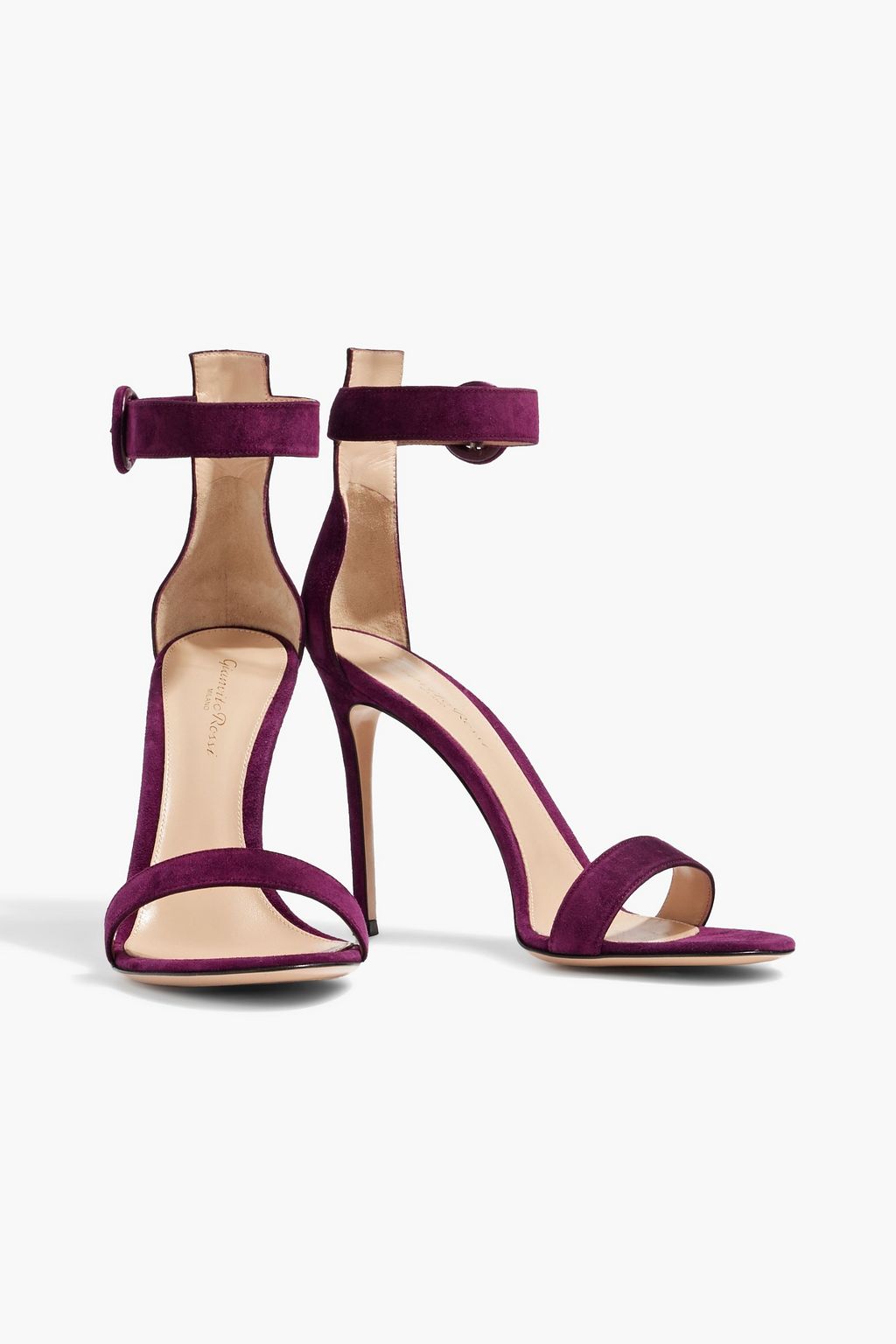GIANVITO ROSSI Portofino 105 suede sandals