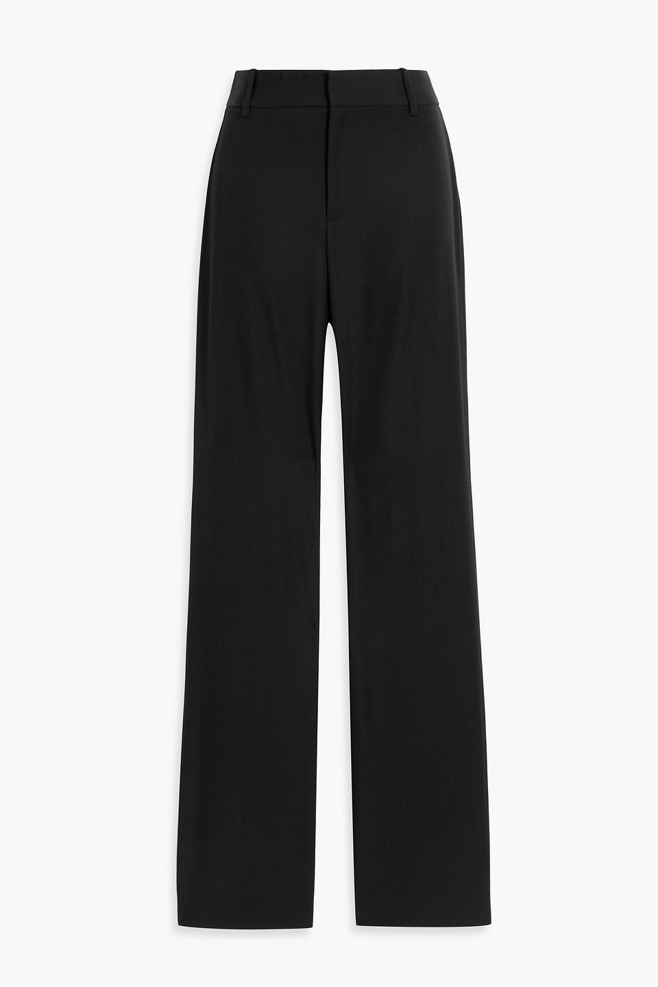 Nili Lotan Evan Wool Slim-leg Pants In Black