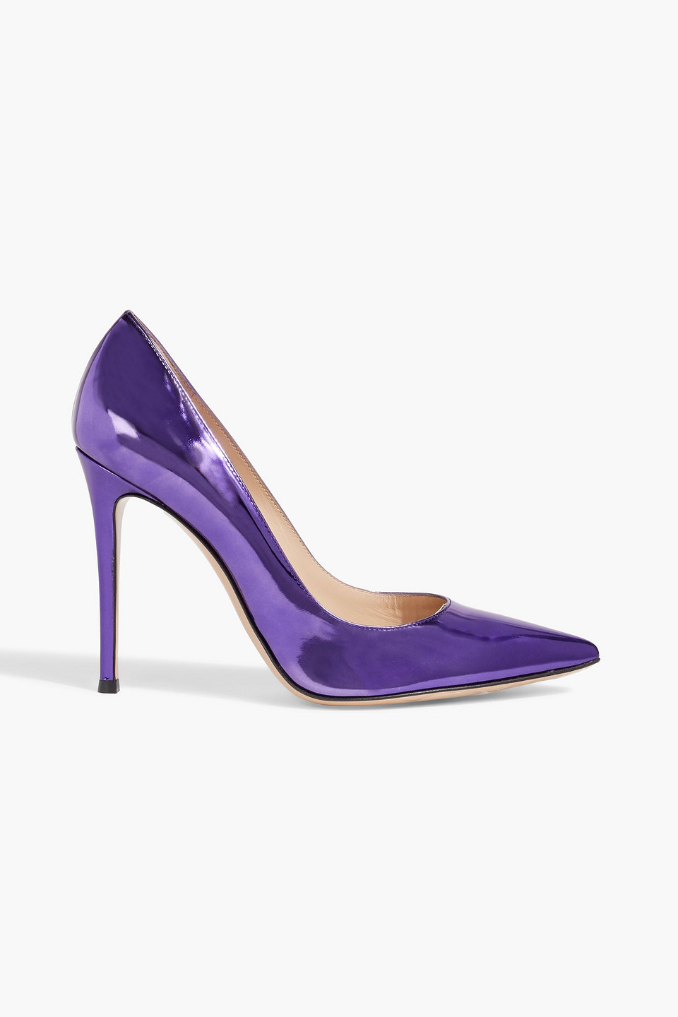 Gianvito Rossi Gianvito 105 Patent Leather Pumps In Purple