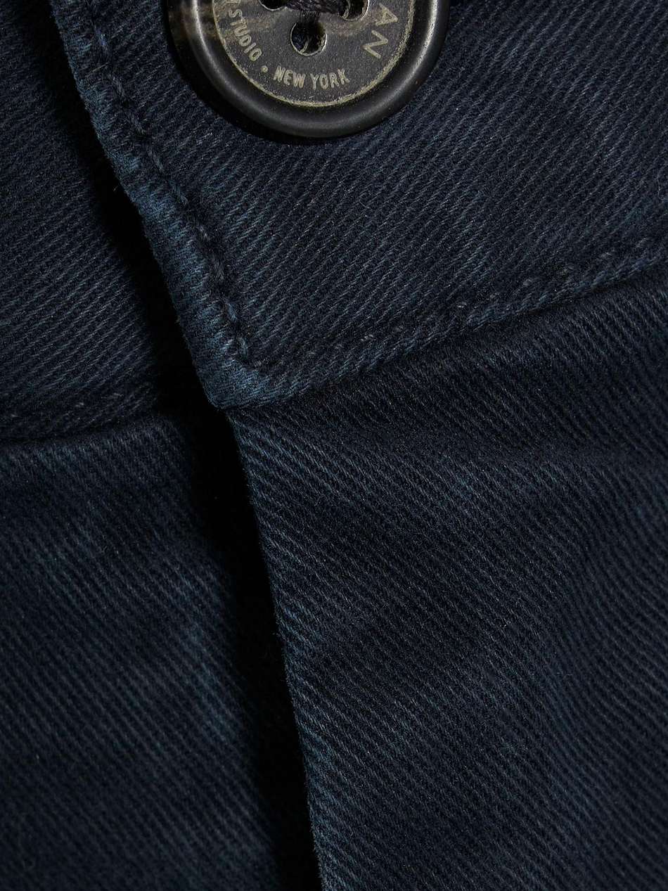 eliot cotton-blend twill straight-leg pants