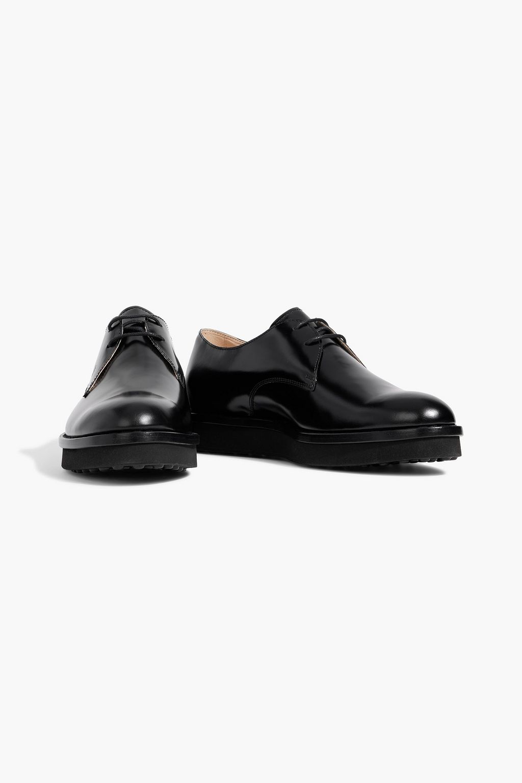 TOD'S Glossed-leather brogues