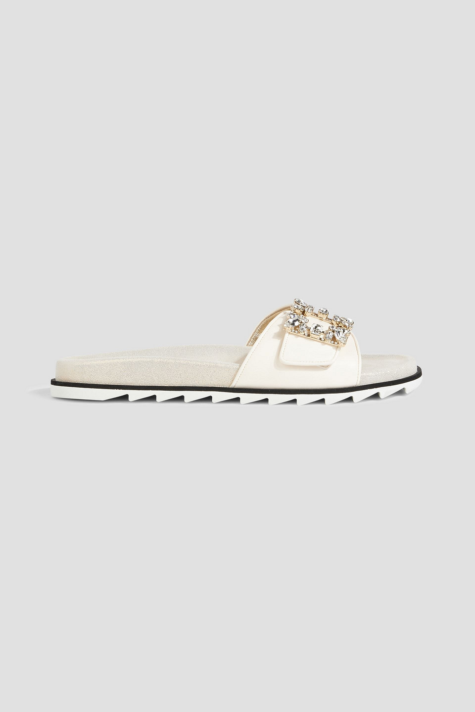Slidy Viv embellished leather slides
