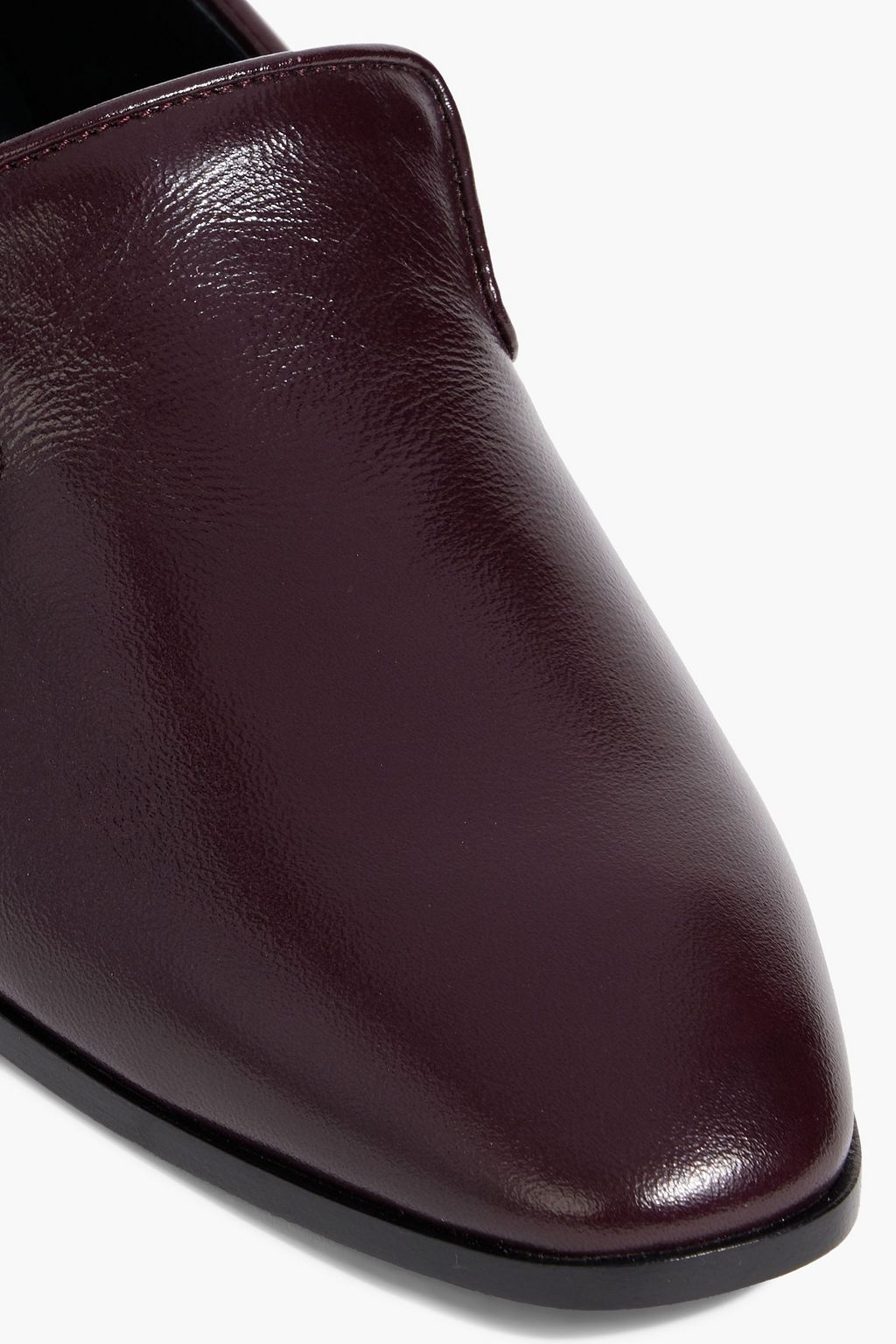 TOD'S Glossed-leather loafers